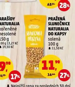 Penny Market Pražená slunečnice nabídka