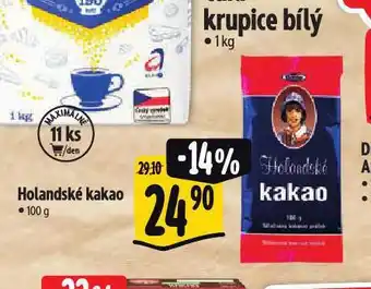 Albert Holandské kakao nabídka