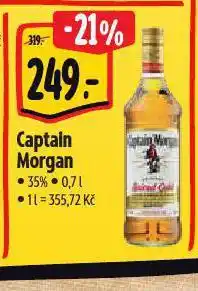 Albert Captain morgan spiced gold nabídka