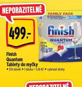 Albert Finish tablety do myčky nabídka