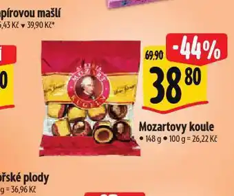 Albert Mozartovy koule nabídka