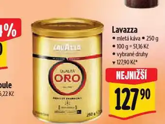 Albert Lavazza káva nabídka