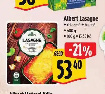 Albert Lasagne nabídka