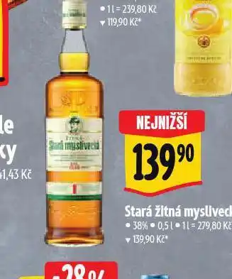 Albert Stará žitná myslivecká nabídka