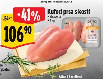 Albert Kuřecí prsa s kostí nabídka
