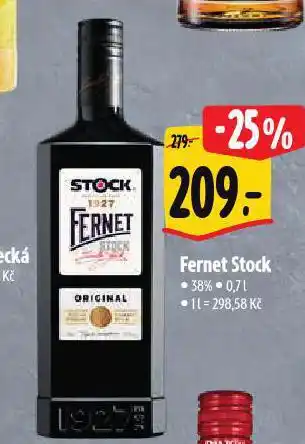 Albert Fernet stock nabídka
