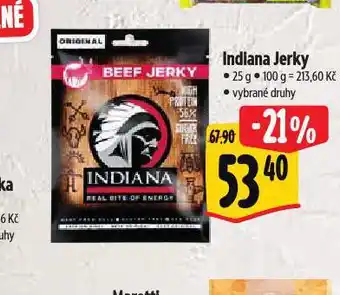 Albert Indiana jerky nabídka
