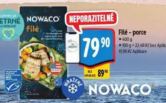 Albert Filé porce nabídka