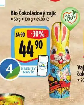 Albert Bio čokoládový zajíc nabídka