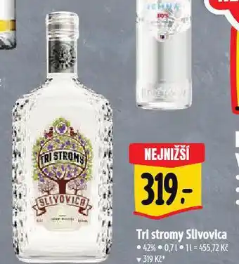 Albert Tri stromy slivovica nabídka