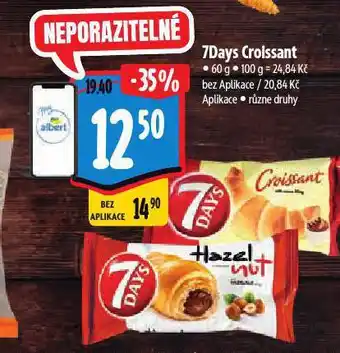 Albert 7days croissant nabídka