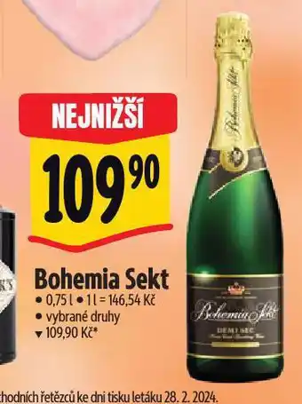 Albert Bohemia sekt nabídka