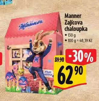 Albert Manner zajícova chaloupka nabídka