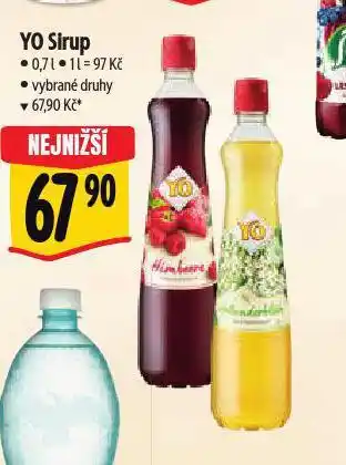 Albert Yo sirup nabídka