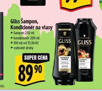 Albert Gliss kondicionér na vlasy nabídka