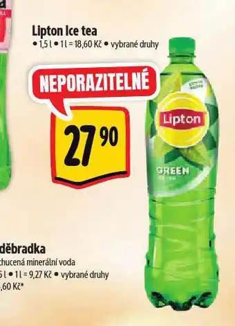 Albert Lipton ice tea nabídka
