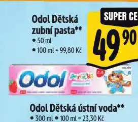 Albert Odol perlička zubní pasta nabídka