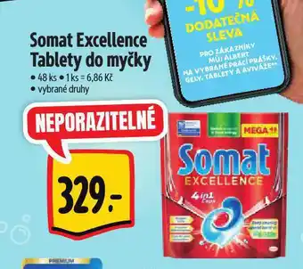 Albert Somat tablety do myčky nabídka