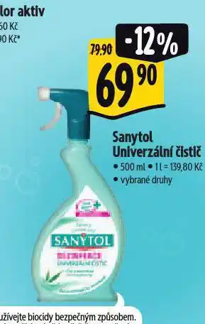 Albert Sanytol univerzální čistič nabídka