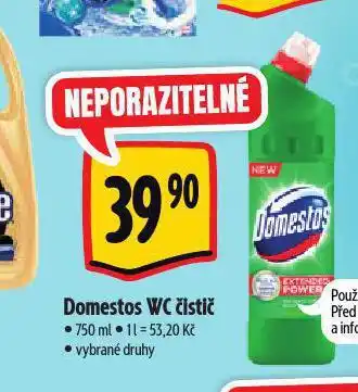 Albert Domestos wc čistič nabídka