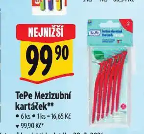 Albert Tepe mezizubní kartáčky nabídka