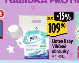 Albert Linteo baby dětské vlhčené ubrousky nabídka
