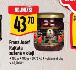 Albert Franz josef rajčata sušená v oleji nabídka