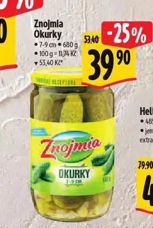 Albert Znojmia okurky nabídka