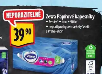Albert Zewa papírové kapesníky nabídka