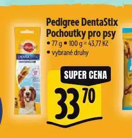 Albert Pedigree dentastix pochoutka pro psy nabídka
