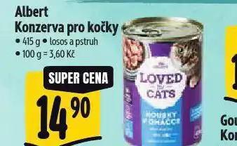 Albert Konzerva pro kočky nabídka