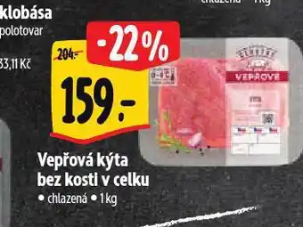 Albert Vepřová kýta bez kosti nabídka