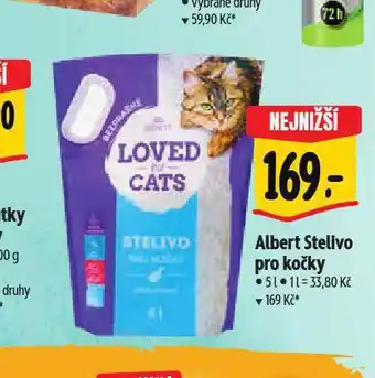 Albert Stelivo pro kočky nabídka