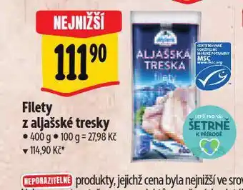 Albert Filety z aljašské tresky nabídka