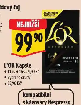 Albert Kávové kapsle l'or nabídka