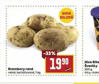 Billa Brambory rané nabídka
