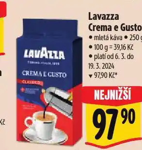 Albert Káva lavazza nabídka
