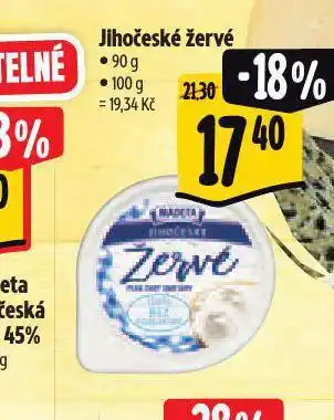 Albert Jihočeské žervé nabídka