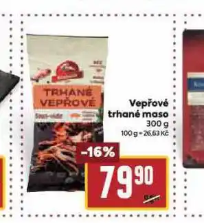 Billa Vepřové trhané maso nabídka