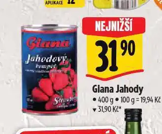 Albert Giana jahody nabídka