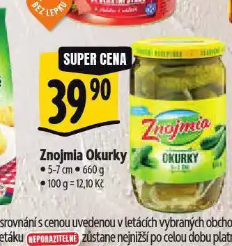 Albert Znojmia okurky nabídka