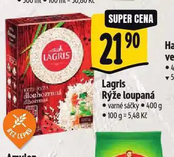 Albert Lagris rýže nabídka