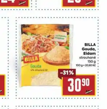 Billa Billa gouda, eidam nabídka