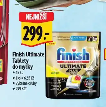 Albert Finish tablety do myčky nabídka