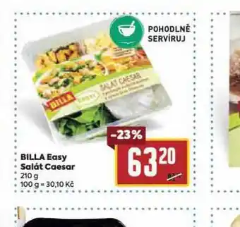 Billa Billa easy salát caesar nabídka