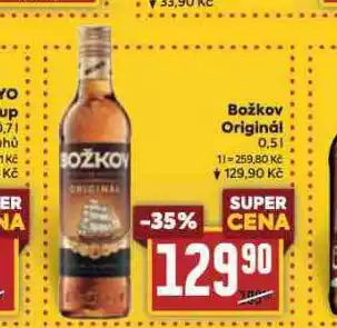 Billa Božkov originál nabídka