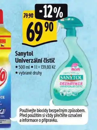 Albert Sanytol univerzální čistič nabídka
