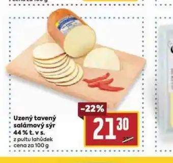 Billa Uzený tavený sýr salámový 44% nabídka