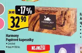 Albert Harmony papírové kapesníky nabídka