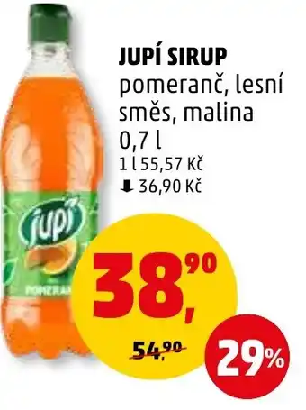 Penny Market JUPÍ SIRUP 0.7L nabídka